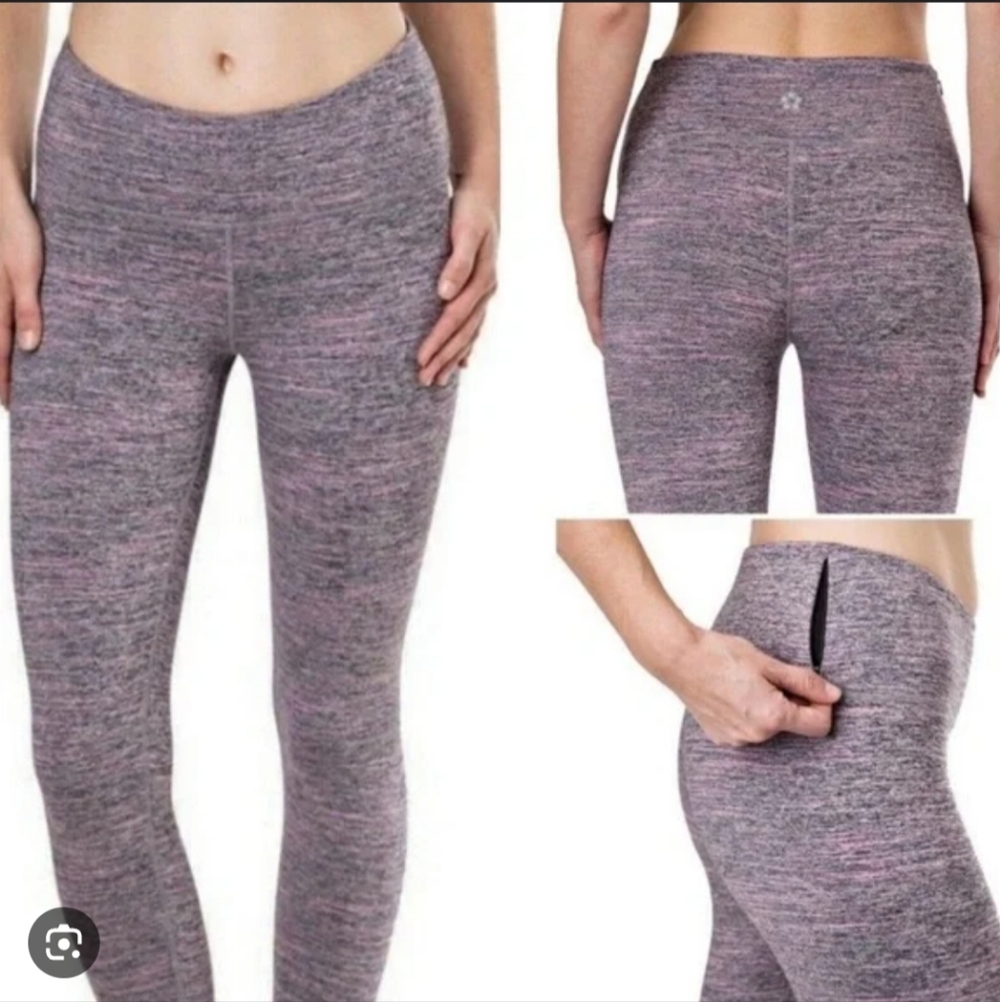 Tuff Athletics -- Multicolor Activewear Leggings